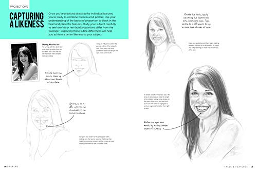 Image of Drawing: Faces & Features: Learn to draw step by step