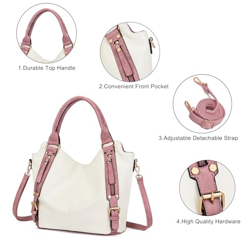 Image of Crossbody Bags for Women Large Hobo Purse Shoulder Handbag Wallet Set 2PCS | Soft PU Leather,Total 9 Pockets,Large Capacity,with a Spacious Functional Wallet,Detachable Shoulder Strap,Stylish Design