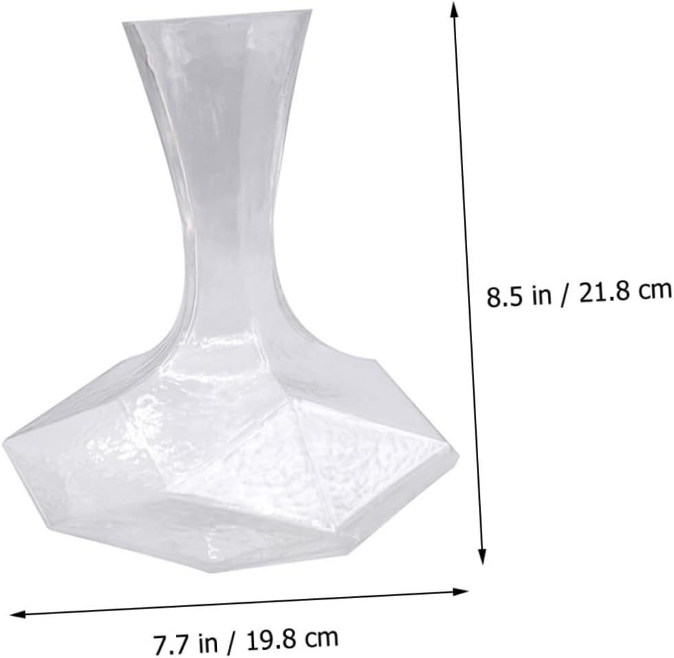 Creative Geometric Wine Decanter Handheld Household Accessory for Home Use Elegant Design Enhances Wine Flavor and Presentation Wine