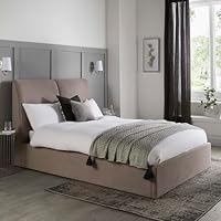 GFW Montrel Lean Back Bed Upholstered Modern Design Bedroom 150cm 5ft King Size