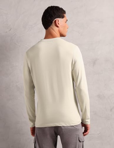 Image of U.S. POLO ASSN. Men Comfort Fit Heathered Cotton I655 Regular Fit T-Shirt - Pack of 1