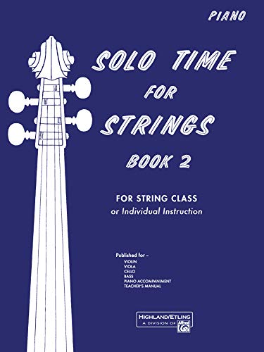 Solo Time for Strings, Book 2 - Piano