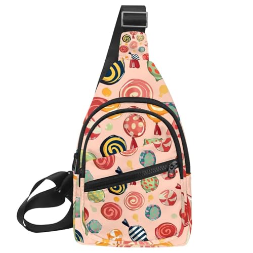 Mochila cruzada de caramelos para running y entrenar