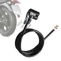 Tuyau De Pompe à Vélo TPU – Anti-Gel Et Résistant à La Chaleur, Longueur 125 Cm, Compatible Buses US/UK/Française