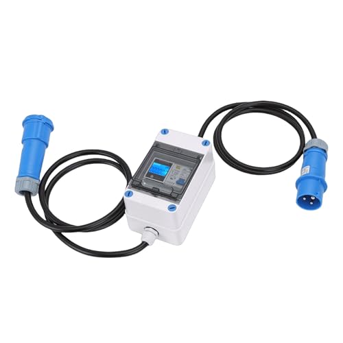 Medidor KWH intermedio impermeable IP67 de 16 A con pantalla LCD móvil 2