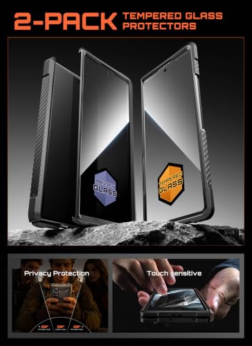 SUPCASE for Galaxy Z Fold 8 Ultra Case with HD & Privacy Screen Protectors — view 6