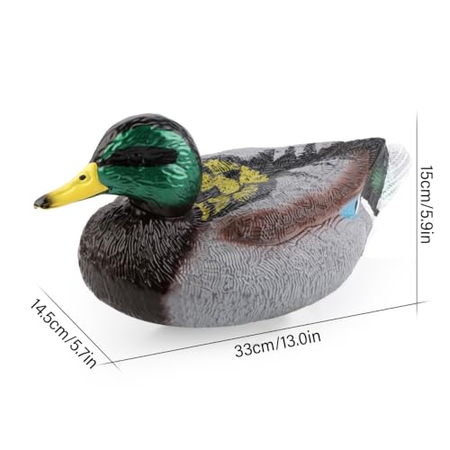 Bateau canard RC télécommandé et rechargeable pour étang - 3