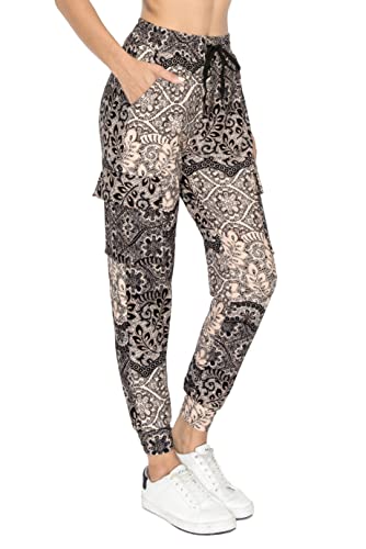 ALWAYS Cargo Jogger Pants for Women - Super Soft Casual Lounge Sweatpants