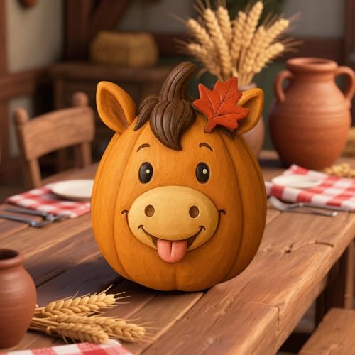 Décoration de table en résine vache et canard pour maison