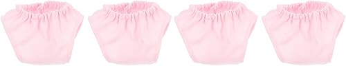 Miniatura 7 de jojofuny 4 piezas de bragas para muñecas, casa de muñecas, pañales para bebés, juguetes para mochileros, bolsa de pañales para niños, juguete de 18