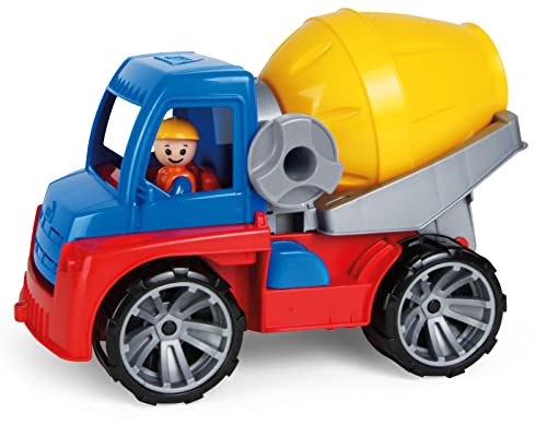 Lena SIMM Spielwaren 04413 - Truxx Betonmischer, ca. 29 cm und Spielfigur