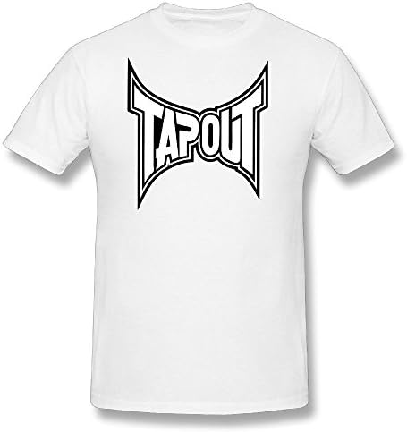 FENGTING Men's Tap Out Logo T-shirt Size XS White