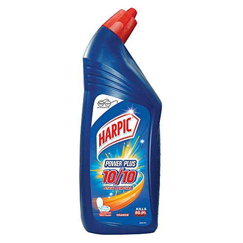 Image of Harpic Power Plus Toilet Cleaner (Orange), 900 ml