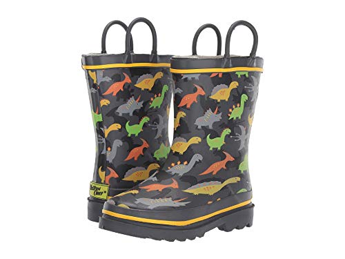 Image of Western Chief Kids Ladybug Rain Boot(Toddler /Little Kid /Big Kid) | Built for outdoor play, pull-on loops for self-dressing, comfort EVA insole, rubber traction outsole, toddler to big kid size