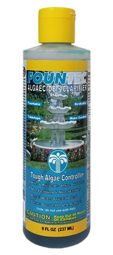 EasyCare FounTec Algaecide and Clarifier, 8 oz. Bottle