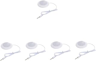 PartyKindom 5 Pçs Alto-Falante Portátil Mini Barra De Som Travesseiro Sono Mini Travesseiro Acessórios Musicais Mini Alto-Falante 35 Mm Travesseiro Companheiro Alto-Falante Sob Travesseiro