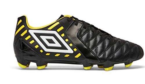 Umbro Juniors Youth Big Boys Medusae II Premier Soccer Shoes, Black/White/Golden