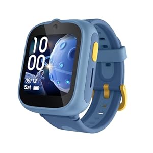 TCL MOVETIME MT48 – 4G-Smartwatch für Kinder mit GPS-Tracking, SOS-Taste, 2MP-Kamera, Fitness-Tracking und personalisierten Themen Blue