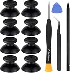 Ikpek 8 Pcs Replacement Thumbsticks for Xbox 360 Controller, Plastic Thumb Stick Joystick Grip Replacement for Xbox 360 Controller Accessories
