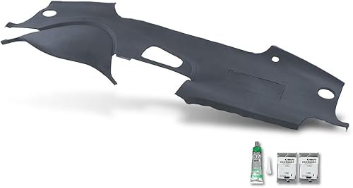 Cubierta de tablero Compatible con Acura TL 2004 2005 2006 2007 2008 Cubierta de tablero Gris claro Material TPE