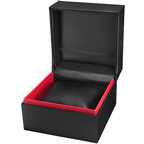Burgi Women's Bur195 Swarovski Crystal & Diamond Accented Watch - Comfortable Leather Strap In A Gift Box (Yellow Gold & Black) #TOP6