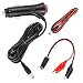 Produktbild Zigarettenanzünder für Auto-Rückfahrkamera, Monitor, DVR, DVD, Bluetooth-Lautsprecher, GPS, Laptop, GreenAuto 12V DC Cig. Feuerzeug-Ladekabel mit Testkabel, DC-Steckeradapter und DC-Verlängerungskabel