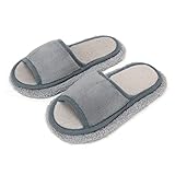 1 Paar Mop Schuhe Bodenwischer Hausschuhe Putzschuhe Bodenreiniger Reinigungspantoffeln Lazy Slippers Waschbar Rutschfeste Haare Microfaser Hausreiniger für Schlafzimmer Boden Schmutz Reinigung