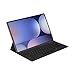 Samsung Galaxy Official AI Book Cover Keyboard Slim for Galaxy Tab S10 Ultra, S9 Ultra, Black