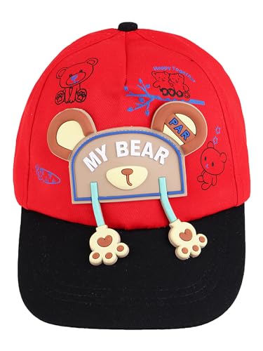 Image of PASSION PETALS Summer Dino Rockstar Baseball Cap for Kids Boys and Girls 2-4Years