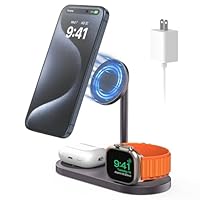 Amazon.co.jp: KUXIU X23 PRO ワイヤレス充電器 3in1 アルミ製