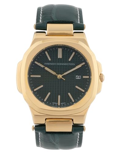 French Connection Analog Green Dial Mens Watch-FCB2GRL (B0D78PVLPX) Amazon Price History, Amazon Price Tracker