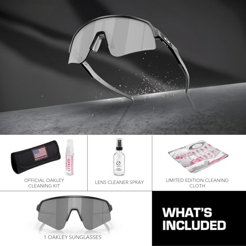 Image of Oakley SUTRO LITE SWEEP OO9465 Shield Shape Sunglasses With Official Eyewear Kit