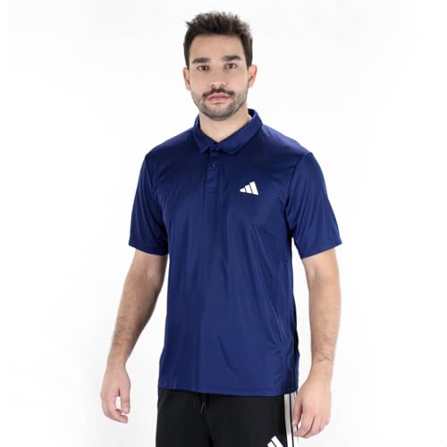 Image of adidas Men Polyester Regular Fit Polo Shirt