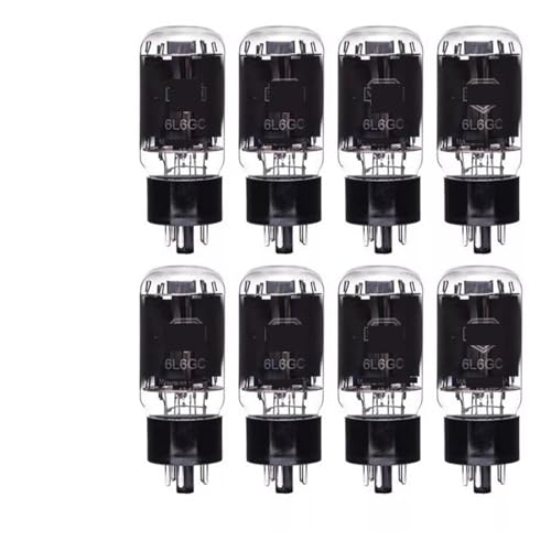 8 Pcs 6L6GC 6L6 Current Matched Octet (8) Vacuum Tubes -