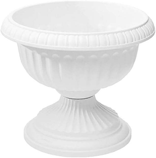 Root & Vessel, 39188.03, Grecian Urn Planter, 18-Inch, Black