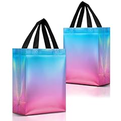 Aqua to Pink Holographic Gradient - Medium Size