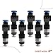 A-Premium Fuel Injectors Compatible with Ford Mustang 2005-2010, Explorer 2006-2010, Ranger 2005-2011, Explorer Sport Trac 2007-2010 & Mercury Mountaineer 2006-2010, V6 4.0L, Set of 6