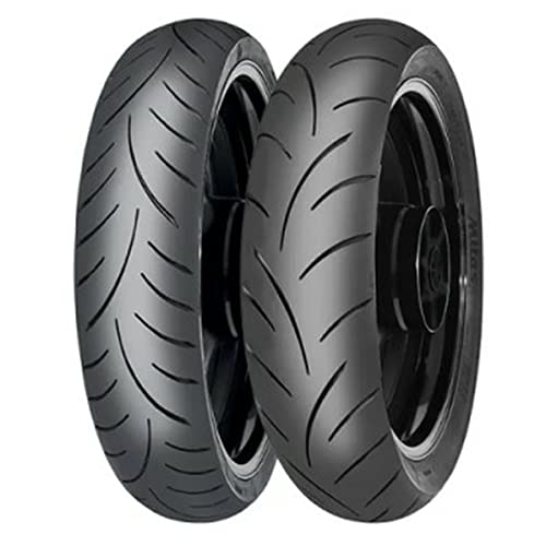 Pneu moto Mitas MC-50 120/90-18 haute precision et stabilite a haute vitesse