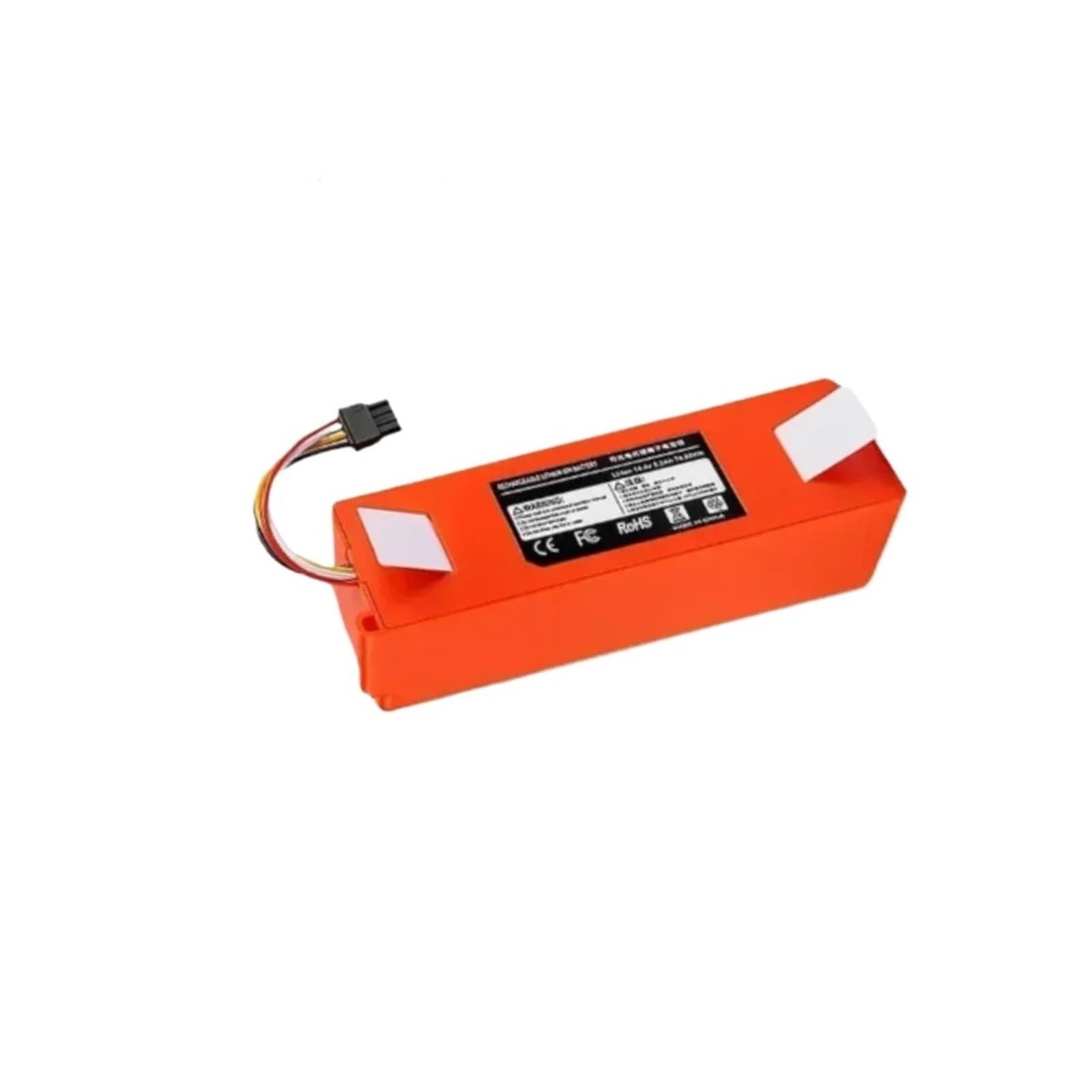 SAMRSUEDA 9800mAh BRR-2P4S-5200S Robotic Vacuum Cleaner Replacement Battery, Compatible For Roborock S55 S60 S65 S50 S51 S5 MAX S6(5200mAh)