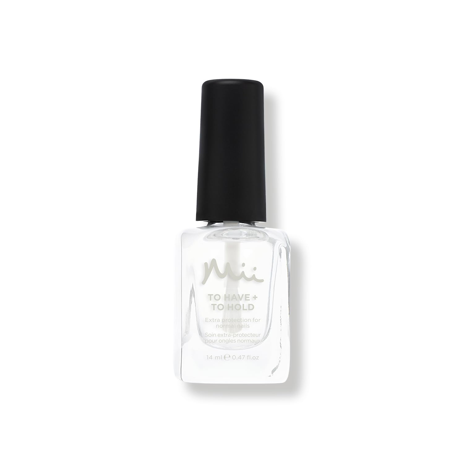 Mii Cosmetics To Have + To Hold Nail Polish Base Coat for Normal Nails, 14 ml (Pack of 1)