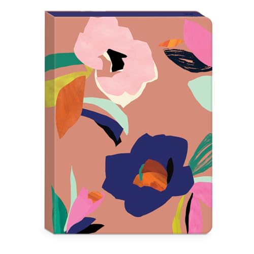 Diario de tapa blanda Molly & Rex 38220 con diseño floral de Punch Studio