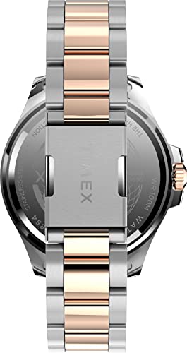 Timex Men's Harborside Coast 43mm Watch with Silver-Tone Case & Stainless Steel Bracelet