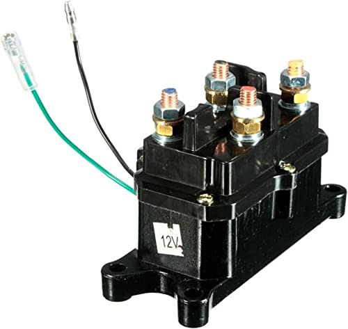 Commutateur à bascule 12V 250A avec relais solénoïde pour treuil de voiture