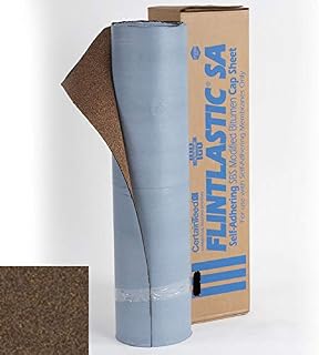 CertainTeed Flintlastic Peel & Stick Cap Roofing Membrane Heather Blend