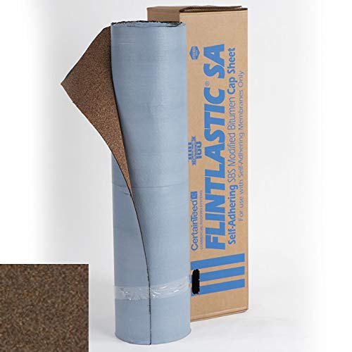 CertainTeed Flintlastic Peel & Stick Cap Roofing Membrane Heather Blend