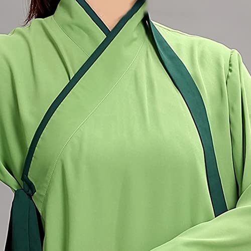 Oitto Comfortable Green Men Women Kung Fu Uniform Chinese Style Tai Chi Uniform Kung Fu Uniform Kung-Fu-And-Tai-Chi-Uniform-Sets Bruce Lee Suit Taichi Set,Xs #TOP4