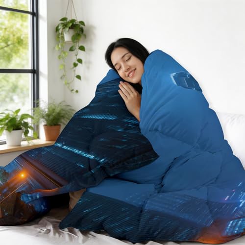 Edredón moderno lavable de 240 x 220 cm que soluciona el cambio de fundas 5