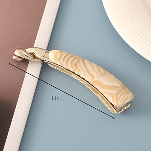 Runmi Fermagli per capelli a banana, 3 fermagli