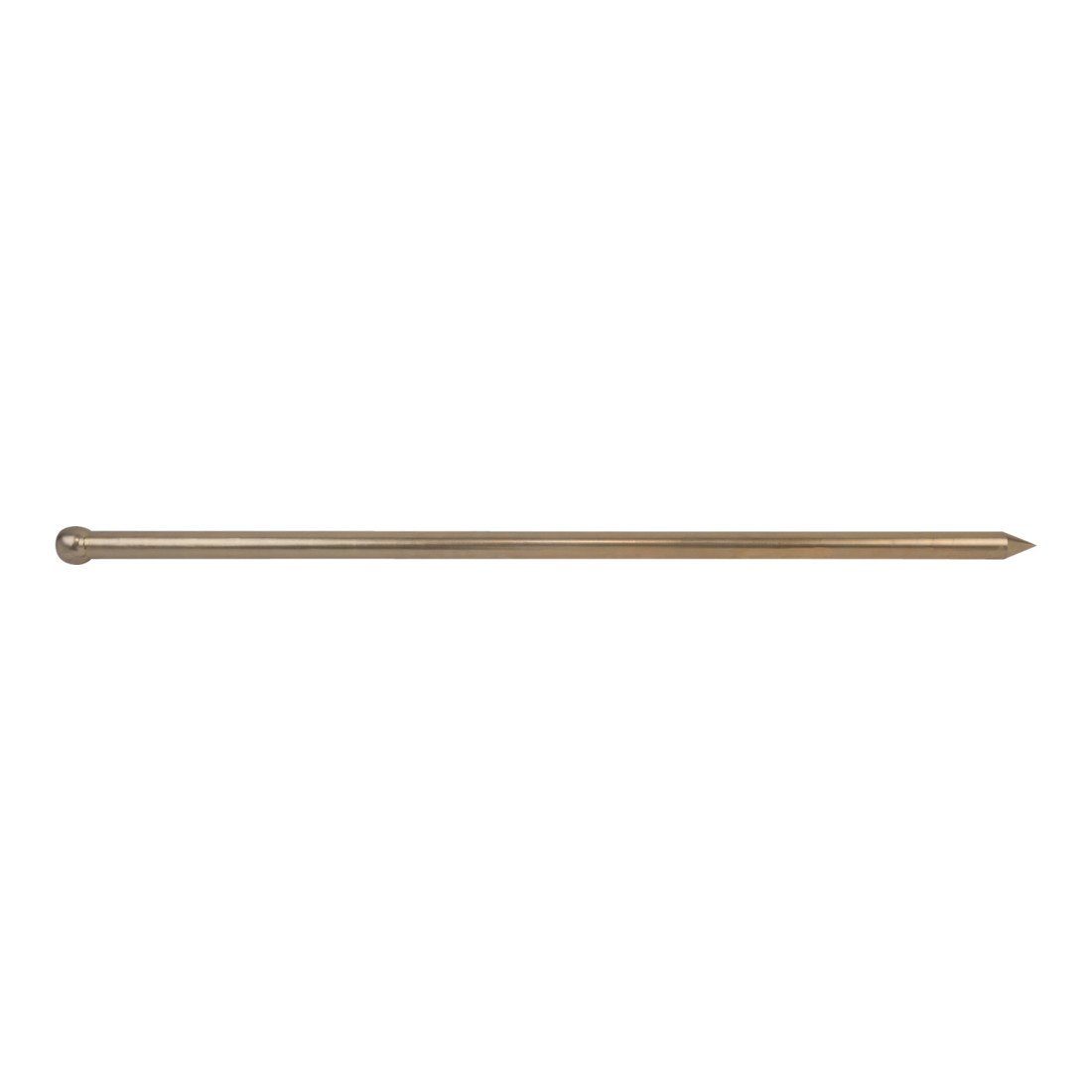 KS Tools 963.9755 - Barre à mine avec pointe et boule - 1000mm, Ø 30mm - Gamme BRONZEplus - Antidéflagrant - Alliage Aluminium-Bronze