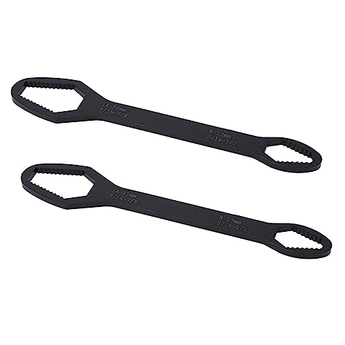 Juego de llave ajustable 8-22mm doble cabeza miniatura 2